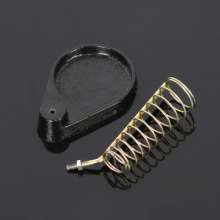 Metal soldering iron stand. Rectangle round soldering iron stand Soldering iron accessories. Cast iron soldering iron holder
