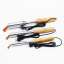 External heating electric wooden handle electric soldering iron. AC long-life curved nozzle soldering iron .150W electric soldering iron