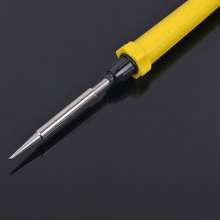 Horseshoe copper head electric soldering iron. Soldering iron. Internally heated plastic handle. 50W electric soldering iron for students repairing household wiring