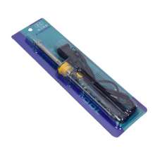 Copper head rubber handle pointed tip long-life external heat welding repair tool. Temperature regulating electric soldering iron. Soldering iron