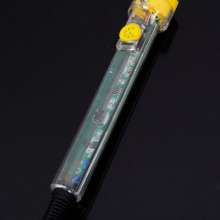 Copper head rubber handle pointed tip long-life external heat welding repair tool. Temperature regulating electric soldering iron. Soldering iron