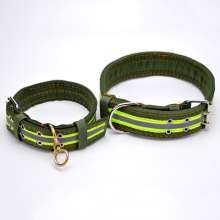 Nylon Collar Dog Collars for Bulldogs, Pet Collars, Copper Buckle Dog Collars