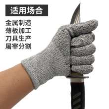Reverse HPPE cut-resistant gloves. Kitchen cutting and woodworking protective gloves. Gloves. Protective gloves. Cut-resistant gloves