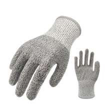 Reverse HPPE cut-resistant gloves. Kitchen cutting and woodworking protective gloves. Gloves. Protective gloves. Cut-resistant gloves