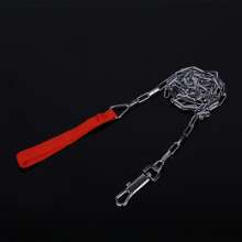 Selling red rope square buckle dog chain, firework cotton chain, animal chain, pet chain