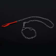 Selling red rope square buckle dog chain, firework cotton chain, animal chain, pet chain