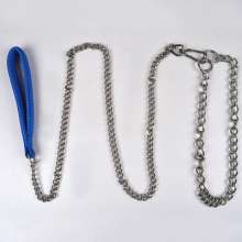 Factory direct stainless steel dog chain, stainless steel collar, twist chain, 201 stainless steel chain