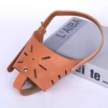 Dog Mouth Cover Anti-bite and Barking Device Large Dog Barking Stopper Anti-eating Golden Retriever Pet Dog Cover Dog Cover