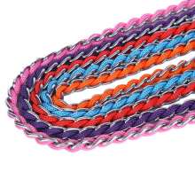 Extended anti-pinch dog chain pet leash rope Tie the dog leash for large, medium and small dogs