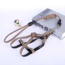 New spot pet leash, small dog rope, adjustable dog chain, chest strap, fresh and cute
