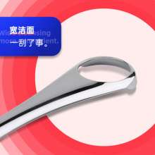 Stainless steel tongue scraper. Tongue cleaner. Tongue scraping board. Tongue brush oral care tool oral cleaning