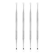 Stainless steel dentist tools. Dental tools for removing calculus and tartar. Oral care flossing tools. Tooth cleaner