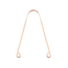 U-shaped tongue scraping. Cleaner. Tongue board. Copper tongue scraper oral cleaning care for removing bad breath tongue brush