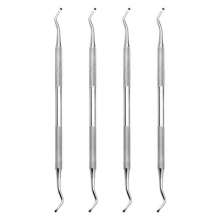 Stainless steel nail picker. Nail ditch spoon. Pick up device. Toenail fissure cleaning tool for ingrown nails, manicure pick