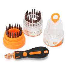 JAKEMY JM-8117 37 in 1 Hardware Tool Combination Screwdriver Set Mobile Computer Repair Tool