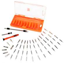 JAKEMY JM-8126 58-in-1 hardware tool combination screwdriver set, mobile phone and computer screwdriver