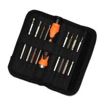 JAKEMY JM-8124 8-in-1 Double Blade Screwdriver Set Oxford Bag Hardware Tool Combination