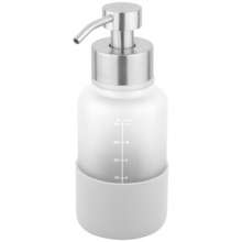 LA59 bathroom liquid bottle. The bathroom shower gel is bottled separately. Foam pressure hand pump with glass bottle pump head nozzle