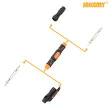 JAKEMY 3 in 1 pen screwdriver Double-ended bit screwdriver for cross-shaped glasses