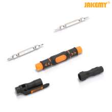 JAKEMY 3 in 1 pen screwdriver Double-ended bit screwdriver for cross-shaped glasses