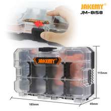 JAKEMY8158 manual hardware tool combination screwdriver set 34 in 1 tool box with cutter