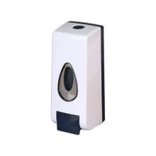 Hotels give soap dispensers. Wall-mounted soap dispenser. Shower gel jar. Manual ABS plastic bath and wash room supplies soap dispenser press