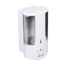 The induction is free of installation and transparent and visible. Removable soap dispenser. Contact-free foam soap dispenser