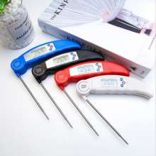 Digital thermometer with electronic probe. Folding thermometer. Magnet speed reading thermometer. Food thermometer