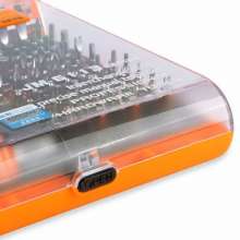 JM6113 73-in-1 ratchet hardware tool combination screwdriver set, electrical repair screwdriver toolbox
