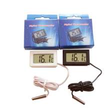 Manufacturers supply HT-1 electronic thermometer. With probe temperature counting display thermometer. Fish tank thermometer