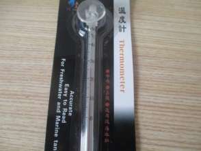 Thermometer. Aquarium Thermometer White Stick Suction Cup Aquarium Thermometer. Aquarium Thermometer
