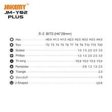 JM-Y02PLUS Electric Tool Pen Type Electric Screwdriver Set Adjustable Torque Electric Screwdriver