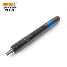 JM-Y03PLUS Lightweight electric screwdriver set, pen type rechargeable electric tool with LED light