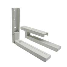 Thickened retractable microwave oven bracket, kitchen wall-mounted shelf. Nine competitions. Foldable bracket hardware