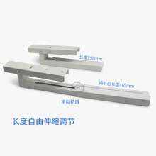 Thickened retractable microwave oven bracket, kitchen wall-mounted shelf. Nine competitions. Foldable bracket hardware