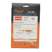 Poso I05 6 in 1 tool, mobile phone hardware tool combination screwdriver set