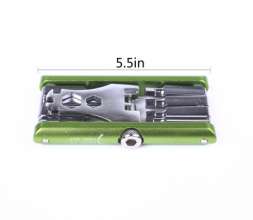 PJ1001 Bicycle Repair Tool 11 in 1 Screwdriver Set