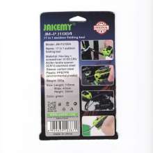 JM-1004 Screwdriver Set 17 in 1 Carry Outdoor Folding Tool Combination Hexagonal Key Bottle Opener