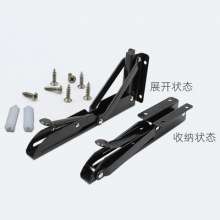 Left steel foldable stainless steel triangle bracket. Hardware accessories K-shaped bracket. Angle bracket. Nine than frame. Partition wall shelf