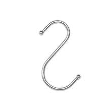 Steel ball s hook hook 2 inch 2.5 inch 3 inch 4 inch 5 inch welding bead s hook multifunctional portable s hook factory wholesale