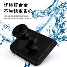 Left steel zinc alloy black glass lock. Single and double door lock. Display cabinet glass lock. Thickened lock. Locker lock. Cabinet lock