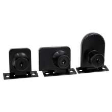 Left steel zinc alloy black glass lock. Single and double door lock. Display cabinet glass lock. Thickened lock. Locker lock. Cabinet lock
