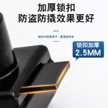 Left steel zinc alloy black glass lock. Single and double door lock. Display cabinet glass lock. Thickened lock. Locker lock. Cabinet lock