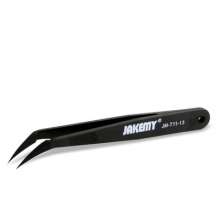 JM-T11 Anti-static Glass Fiber Tweezers Repair Tool Set Straight Tweezers Curved Tweezers