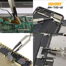 jakemy JM-T10-12 interchangeable head anti-static tweezers, cross type