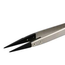 JM-T10-11 stainless steel anti-static tweezers with replaceable head