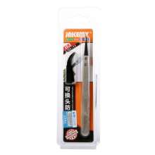 JM-T10-11 stainless steel anti-static tweezers with replaceable head