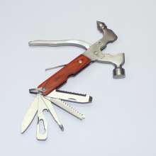 Outdoor combination tools, escape cone hammer, car glass window breaker, pliers, screwdriver