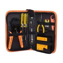 Poso N08A 8-in-1 Network Tool Combination Set Screwdriver Wire Tester Net Clamp Tool Kit