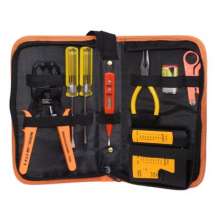 Poso N08B 8 in 1 Network Tool Combination Kit Screwdriver Wire Tester Net Clamp Tool Kit